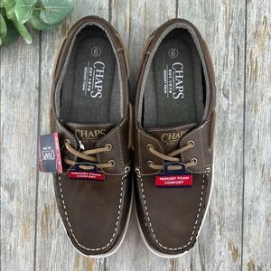 Men’s Chaps Benny Boat Shoes Size 9